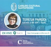 Teresa Parodi en el «Cabildo Cultural Santafesino»