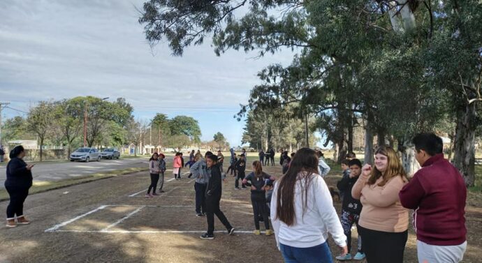 Monigotes se sumó al «Torneo de Bolitas» y ya tiene a sus ganadores