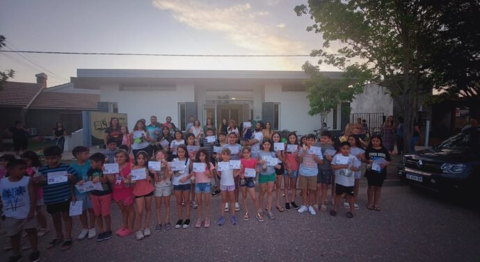 Cierre de Talleres Culturales en la Biblioteca «Miguel A. Sosa» de Arrufó