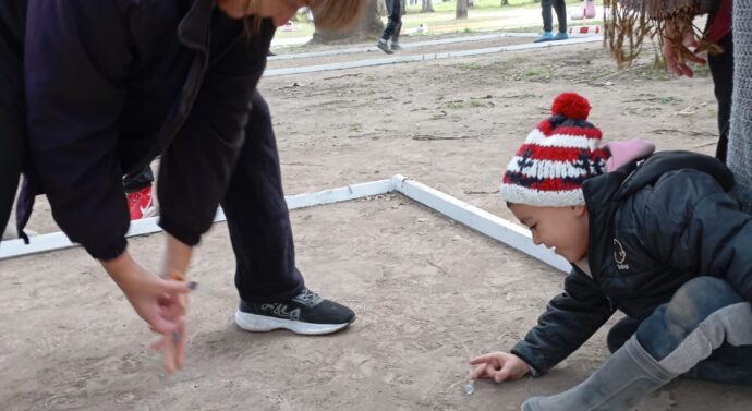 Gran jornada del «Torneo de Bolitas» en Hersilia