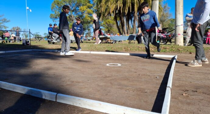 Villa Trinidad se sumó al «Torneo Provincial de Bolitas»