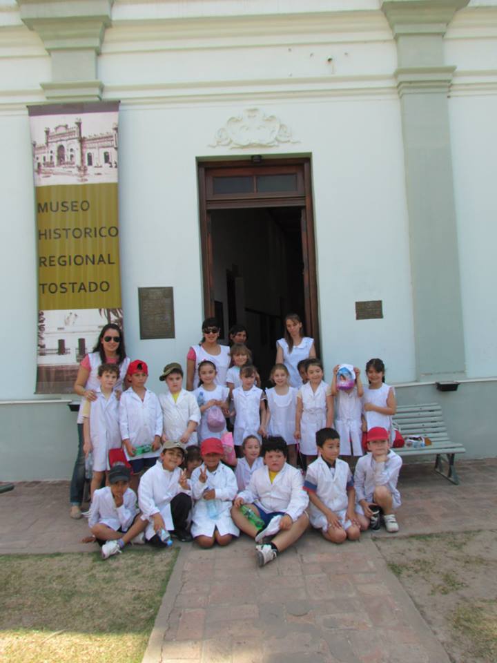 Tostado: Alumnos del Colegio San José recorrieron el Museo Histórico