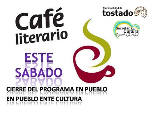 Se llevará a cabo un «Café Literario» en Tostado