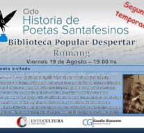 El ciclo «Historias de Poetas Santafesinos» llega a Romang