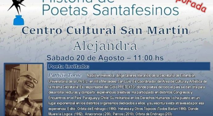 La comunidad de Alejandra recibe el ciclo «Historias de Poetas Santafesinos»