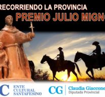 El Premio Julio Migno comienza a recorrer la provincia de Santa Fe