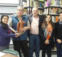 La Biblioteca Popular José Estrada recibió al Premio Provincial «Julio Migno»