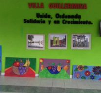 El pueblo histórico de Villa Guillermina se pintó de «Formas y Colores»