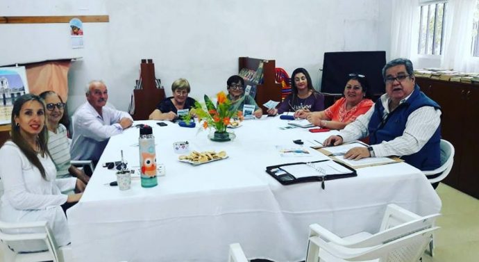 Integrantes de la Usina Cultural VII se reunieron en Las Garzas