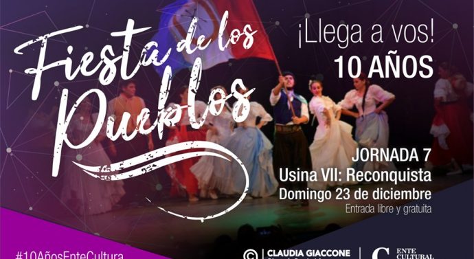 Llega a Reconquista «La Fiesta de los Pueblos»