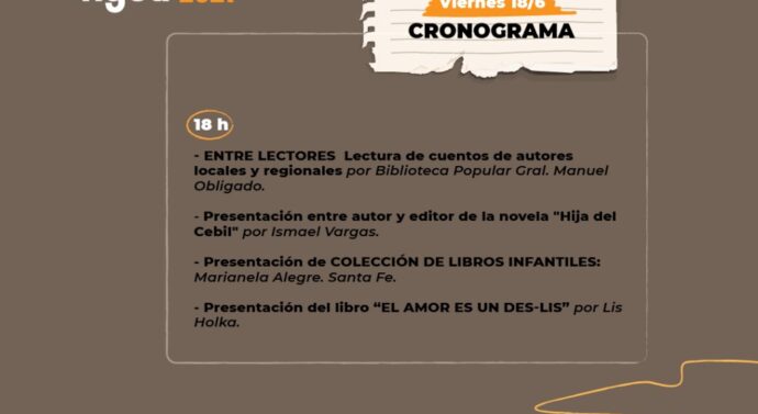 La Feria del Libro “Gente del Agua” 2021 sigue en marcha hasta el lunes 21 de junio