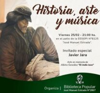 «Historia, arte y música» en la Biblioteca de Las Toscas