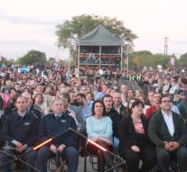 Reconquista: El nuevo anfiteatro tomó vida con una multitudinaria fiesta de inauguración