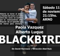 Villa Ocampo: Presentarán la obra «Blackbird»