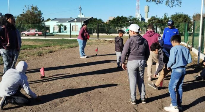 Arroyo Ceibal jugó su etapa local del «Torneo Provincial de Bolitas»