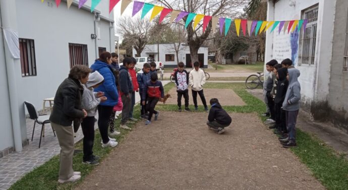 Las Garzas vivió una tarde junto al «Torneo Provincial de Bolitas»