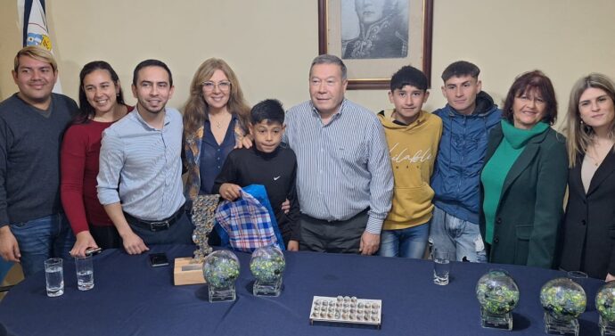 En Las Garzas se reconoció a los Campeones del «Torneo Provincial de Bolitas»