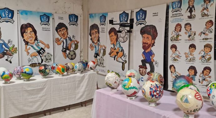 Ingeniero Chanourdie ya disfruta de «Arte en Pelotas» y «Campeones»