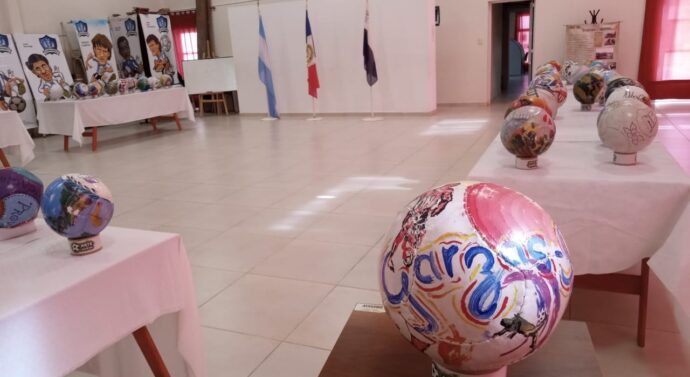 Llegaron las muestras «Arte en Pelotas» y «Campeones» a Las Garzas