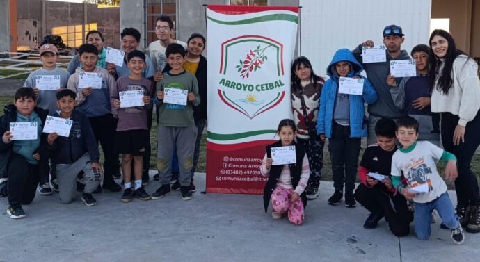 Arroyo Ceibal jugó el «Torneo Provincial de Bolitas