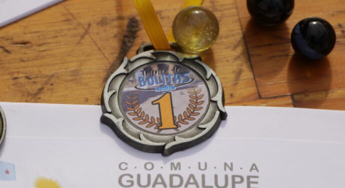 Guadalupe Norte jugó el «Torneo Provincial de Bolitas»