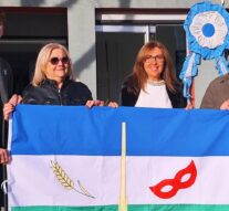Sastre y Ortíz presentó su Bandera oficial en el marco de la muestra «Abanderados» y el homenaje al Gral Guemes.