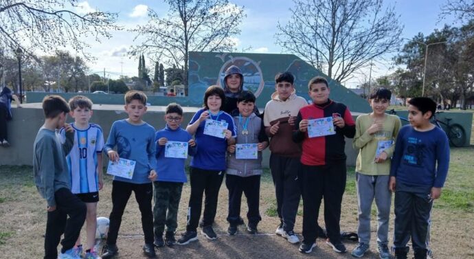 Monje desarrolló el «Torneo Provincial de Bolitas»