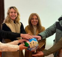 Esperanza entregó la obra que formará parte de «Arte en Pelotas»