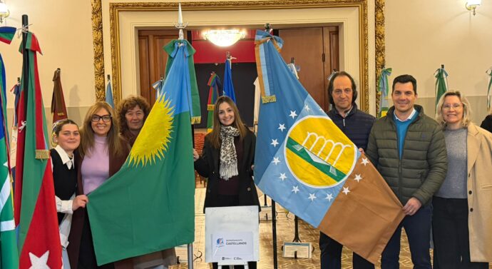 Se inauguró «Abanderados» en Humberto 1°