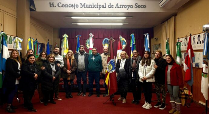 «Abanderados» se inauguró en Arroyo Seco