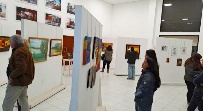 «Forma y Color» llegó a Gálvez pars unir el arte de la región.