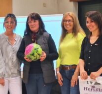 Hersilia sumó su pelota a la muestra «Arte en Pelotas»